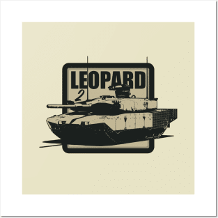 Leopard 2 Tank Posters and Art